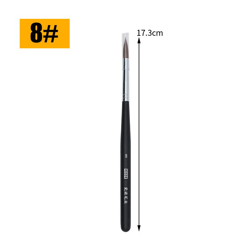1 Pcs Dental Porcelain Brush Pen 10 Models Stacking Glazing Brush Dentist Tools Lab Equipment Technician