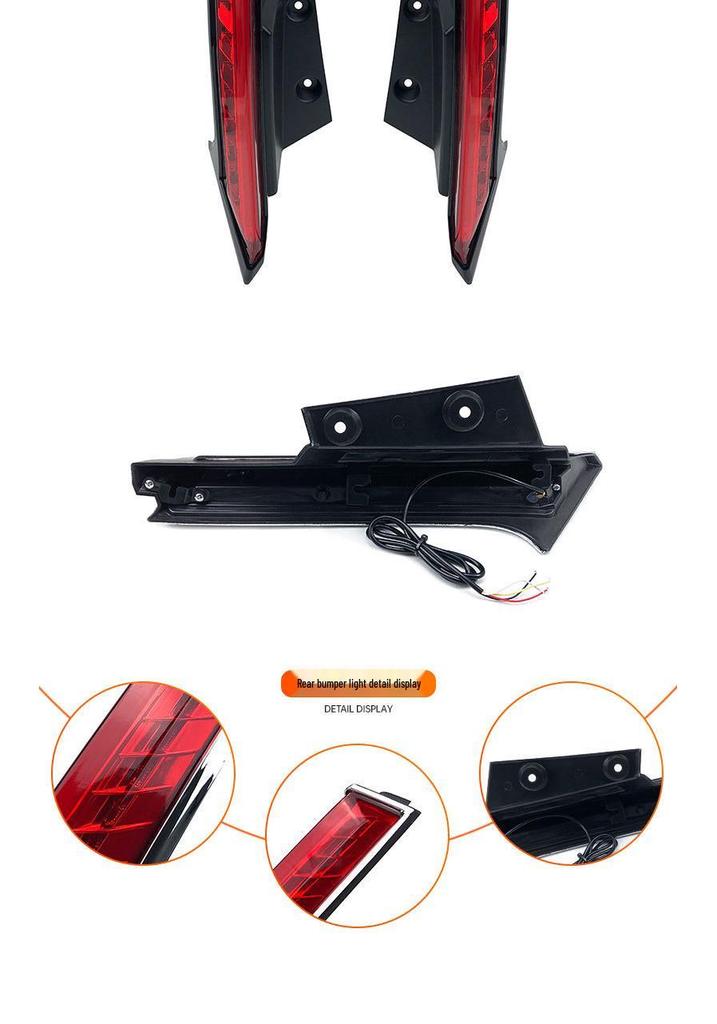 Nissan X-Trail Rear Pillar & Brake Lights with Flowing Turn Signals