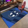 Monter-rey Football Crest Art Printed Area Rug for Office, Chair Rug, Decorative Carpet Floor Mat, Large Size Fan gifts Christmas gifts