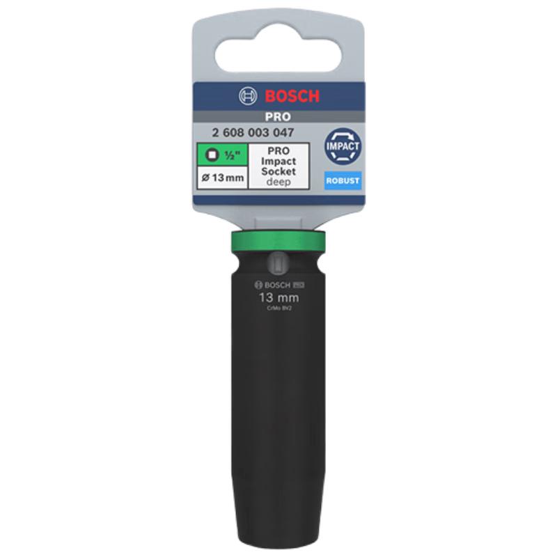 Bosch Professional Impact Socket, Chrome Vanadium Steel