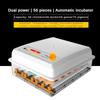 50W Small Household Egg Hatcher Multifunctional Intelligent Incubator Fully Automatic One Click Mini Incubator 53 * 24 * 48cm