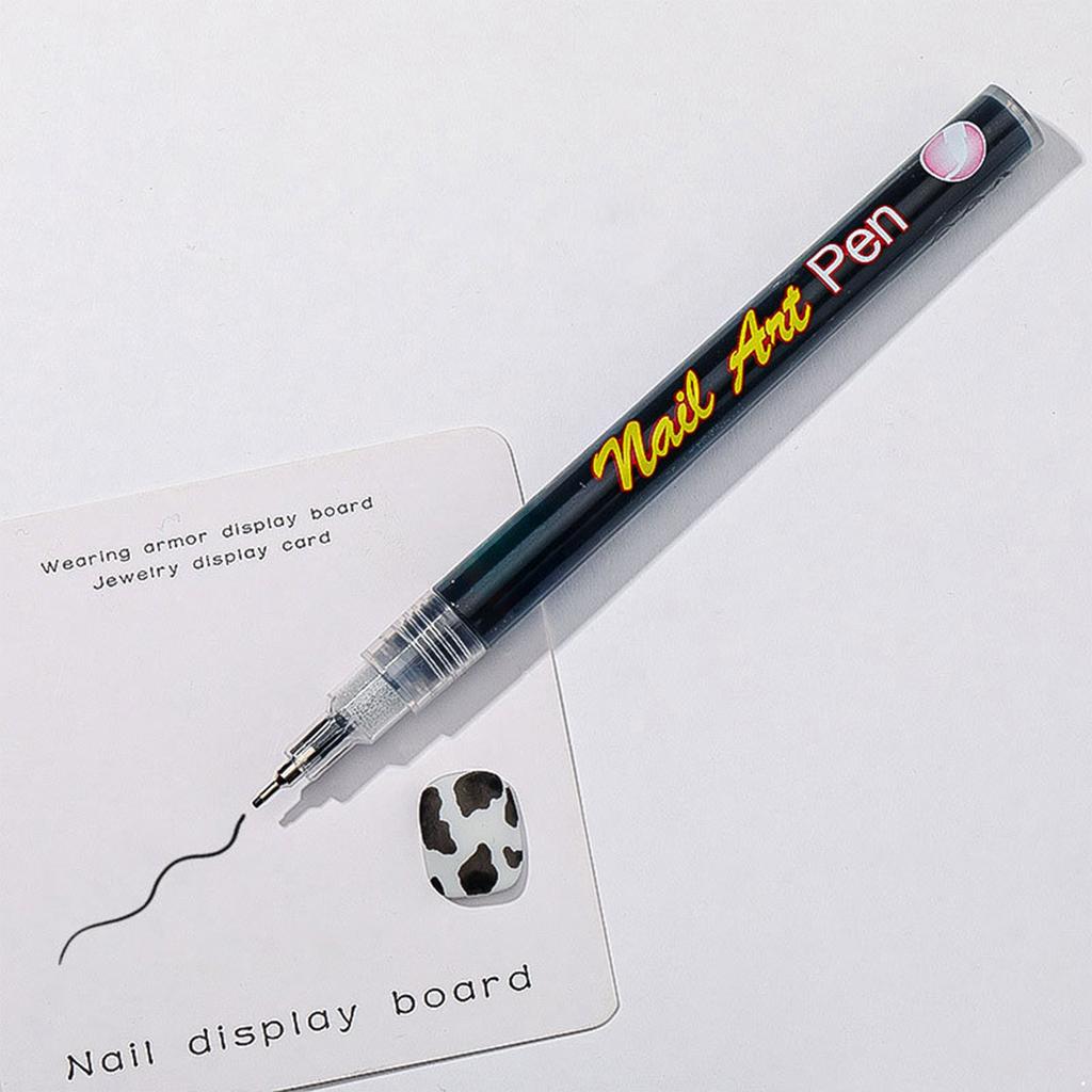 Nail Art Pen Set All In One Dotting Pen and Painting Liner Brush for Creative DIY Nail Art Manicure Tools