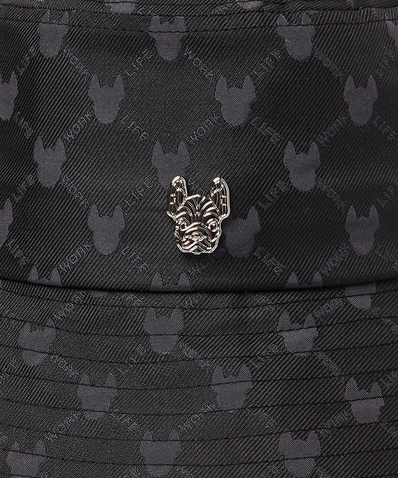 LIFEWORK Jacquard Radogram Metallic Bucket Hat