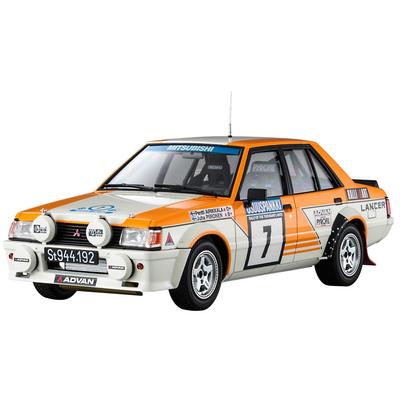 Hasegawa 1/24 Mitsubishi Lancer EX 2000 Turbo 1982 Lake 1000 Rally Plastic Model Kit HC38