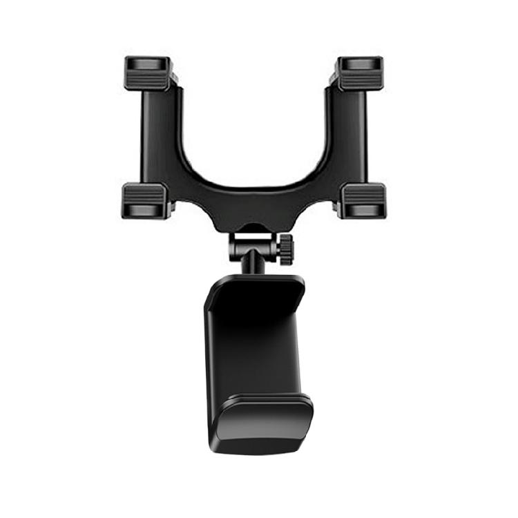Adjustable Rearview Mirror Phone Holder Rearview Mirror Phone Holder Smartphone Bracket for easy  Installation 1