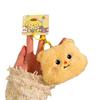 Plush Cartoon Keychain Pendant - Cute Gift Accessories for Bags