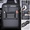 High-Capacity Car Seat Back Storage Bag Anti Kick Pad Multi-Pocket Backseat Organizer Bag Hanging Car Storage Pocket