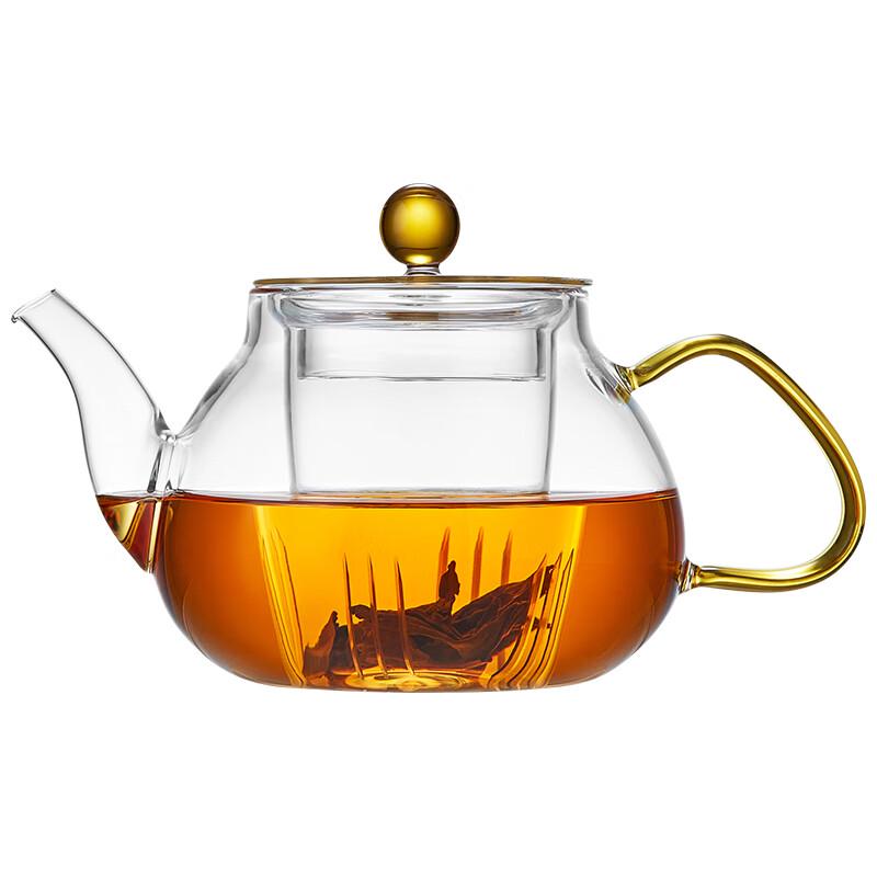 Heat-Resistant Glass Teapot with Filter