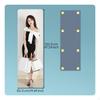 Acrylic Full Length Mirror, Automatic Wall Shatterproof, Lightweight, Home Decor Rnd Corner