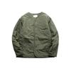 Men's Retro Quilted V-Neck Cotton Jacket