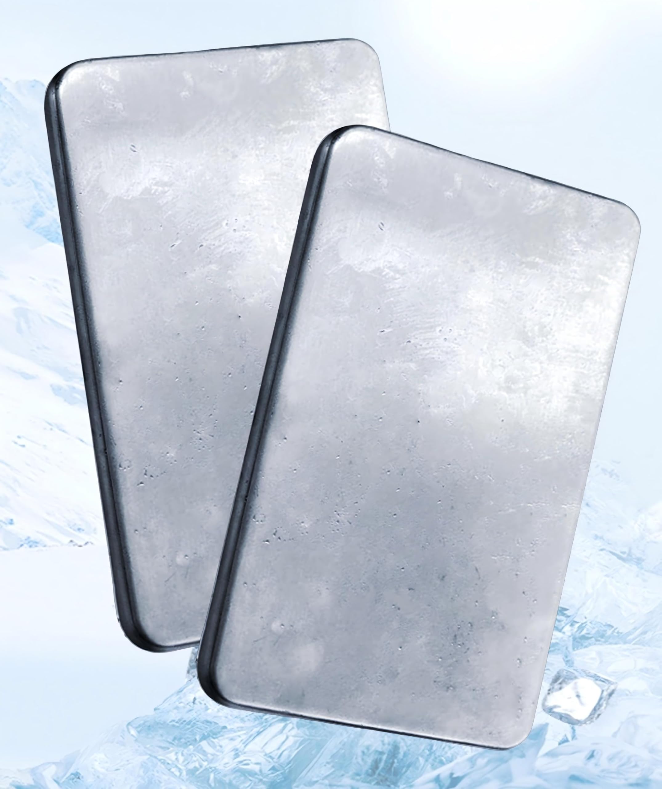 

CHFNJJ Пакеты со льдом из нержавеющей стали для невероятного холода, Лучшие охлаждающие аварийные холодильники, Двойная быстрая заморозка, Длительная мощность, Удержание, Припасы,