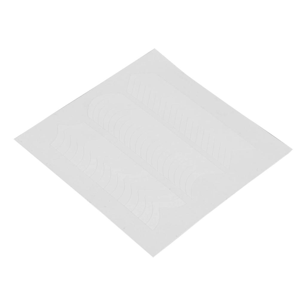 45 Sheets 3 Designs French Manicure Nail Art Stickers Self Adhesive French Tip Guides Nail Decals