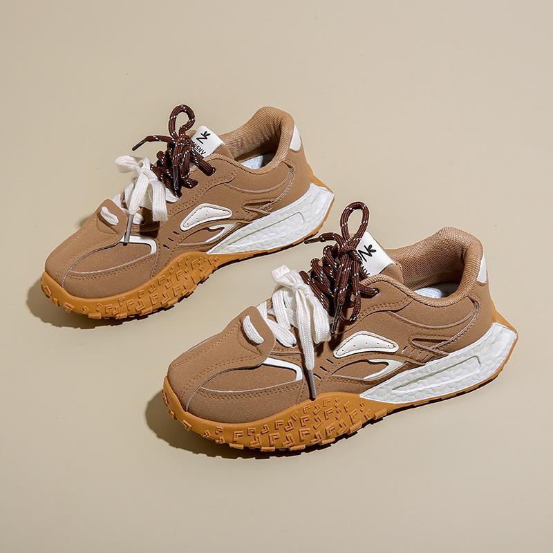 

МОДНЕ ВЗУТТЯ Чоловічі дихаючі спортивні кросівки Спортивне взуття для бігу Відкритий жіночий теніс Тренажер для тренажерного залу 40 коричневий