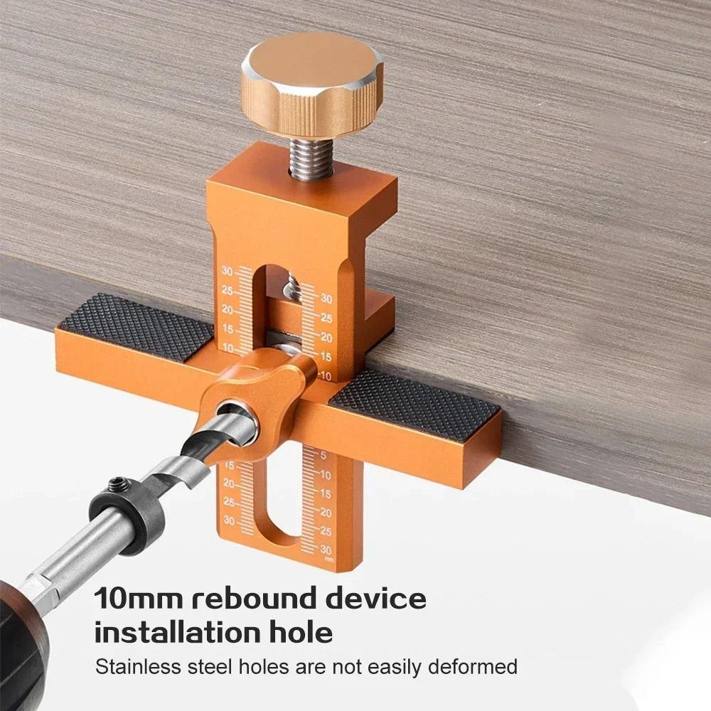 Quick Positioning Cabinet Door Panel Installation Jig  Closet Door Mounting