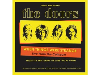 [CD] When Things Were Strange Live aus dem Colosseum The Doors VSCD-4522 NEU