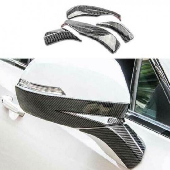 For Cadillac XT4 - Strip Trim Anti-Scratch Carbon Fiber Rear View Mirror