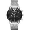 MONTRE HOMME EMPORIO ARMANI AR11104 - AVIATOR (zi020b) + BOÎTE