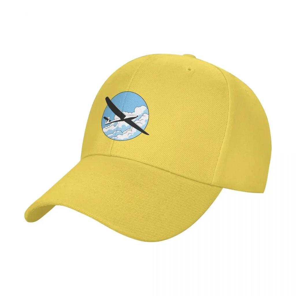 Glider Plane Pilot Sailplane Biplane aerial floating soaring Baseball Cap Hat Baseball Cap Winter hat Women Hats Unisex's