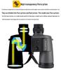 Free Tiger Jimu 10X50 HD Waterproof Marine Binoculars with Compass, Rangefinder, and BAK4 Lenses