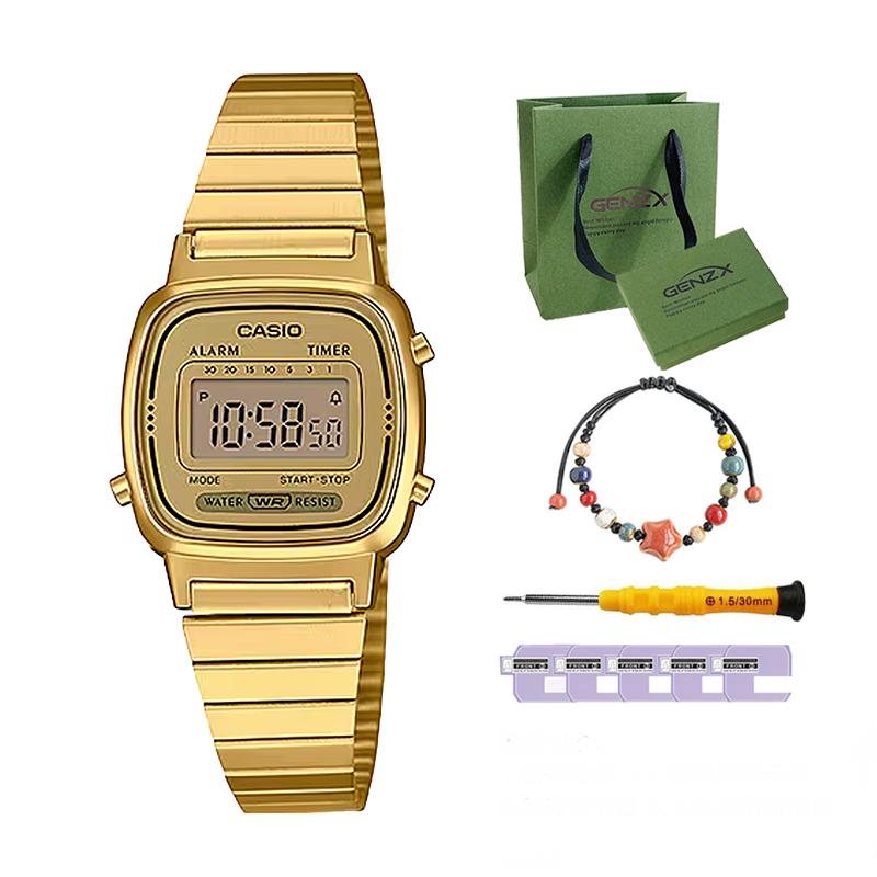 Casio Reloj Dorado Serie VINTAGE para Mujer LA670WGA-9 LA670WGA-9