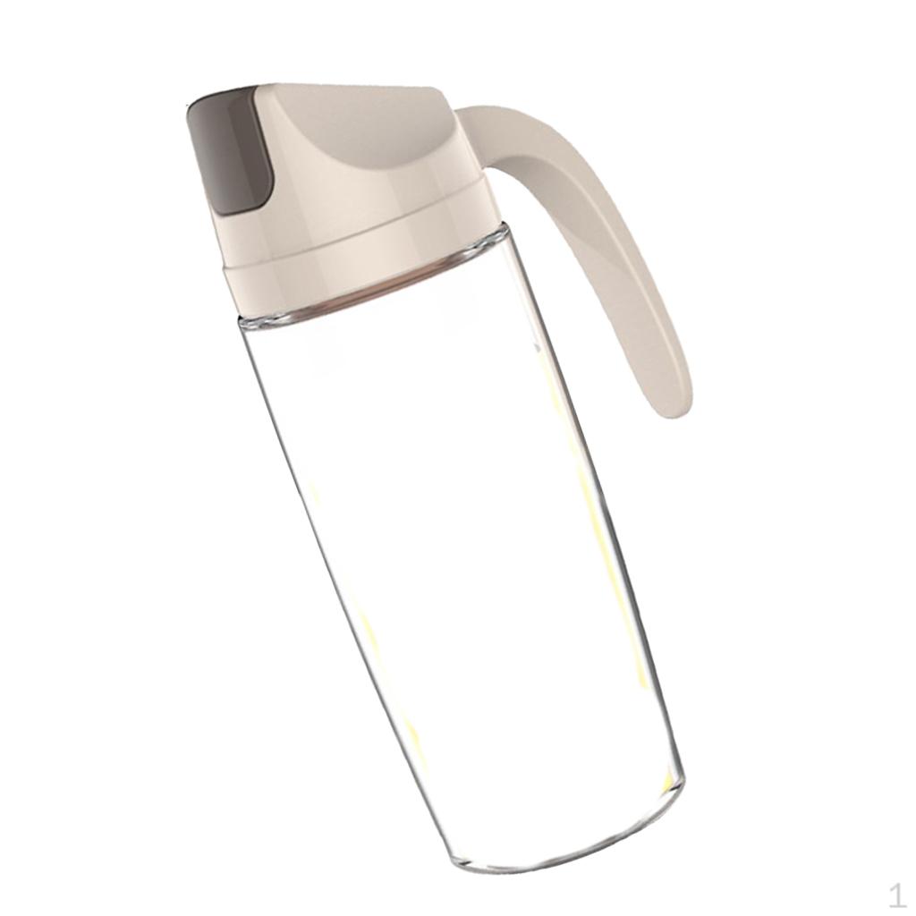 Glass Oil Bottle Self-closing Durable