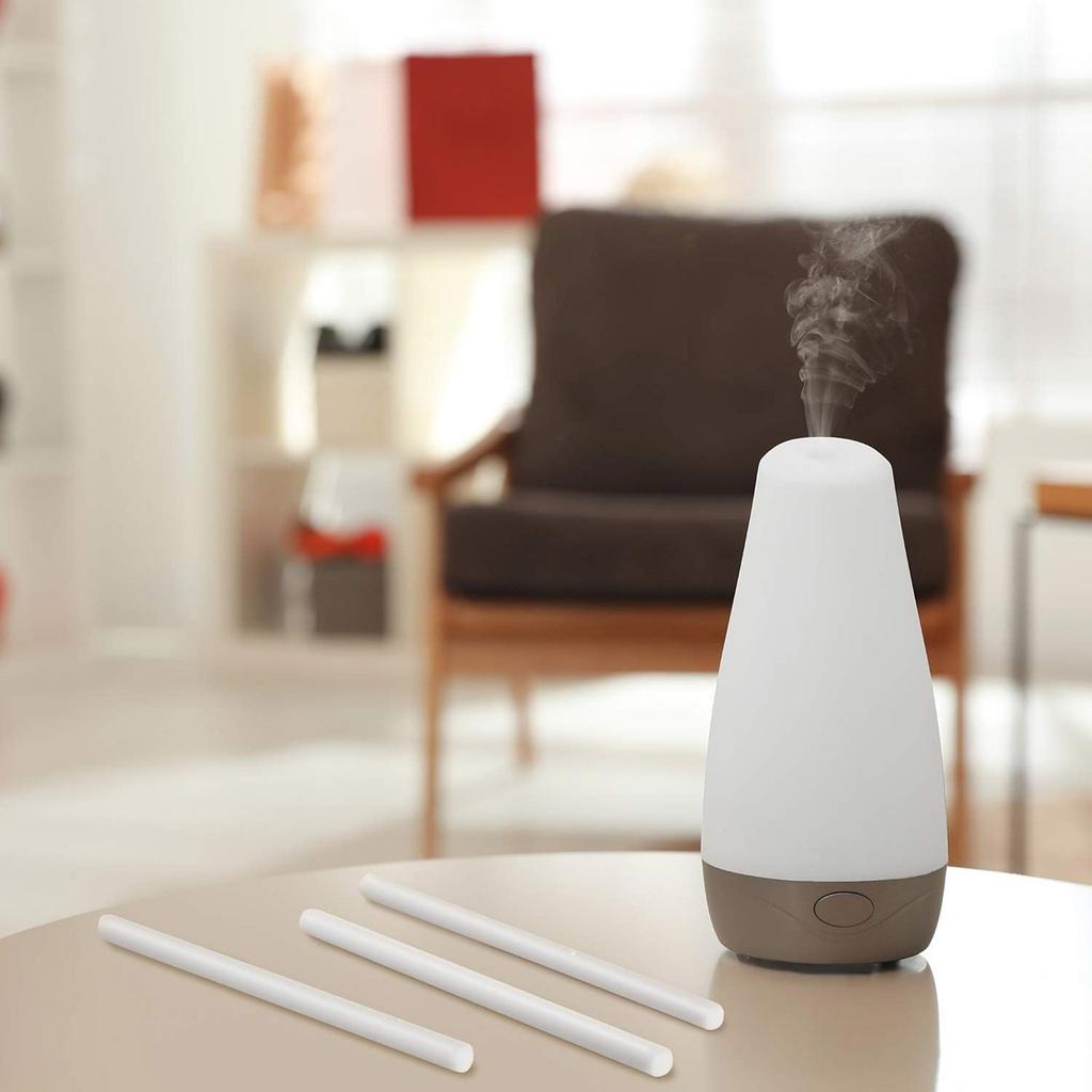 40 Piezas Humidificador Algodón Filtro Varillas Recambios Mechas para Difusores de Niebla Alimentados por USB Reemplazo de Difusor Portátil