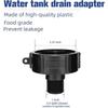 IBC Tank Adapter S60 X 1/2" 3/4' 1" 1.5 2" 63/75/80/100mm Thread Connector Ton Barrel Connect 1000 Liter IBC Tank Fitting