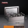 Jingqingfu Stainless Steel Commercial Condiment Set