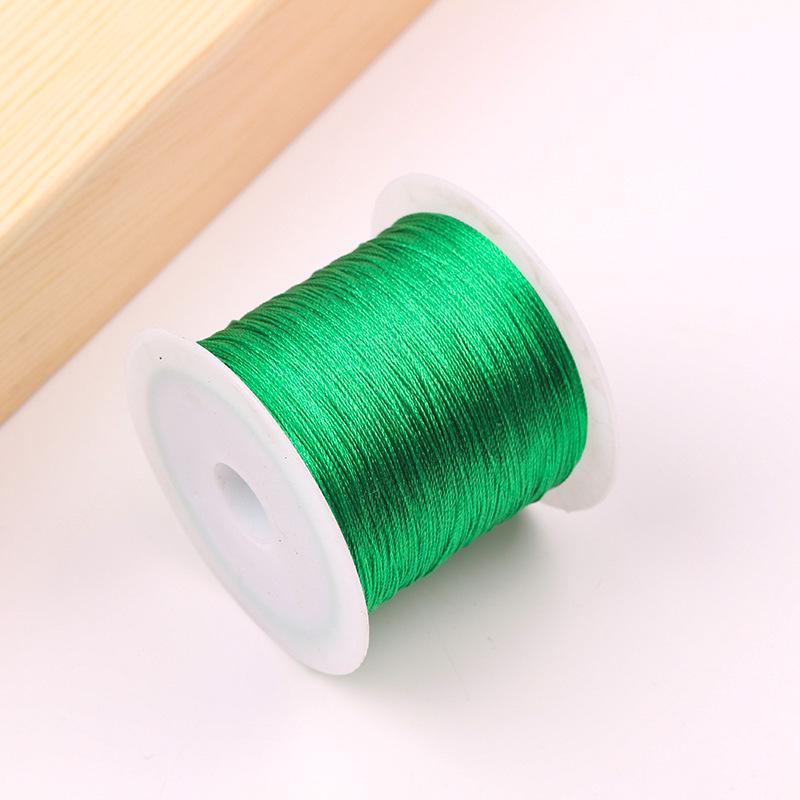 Boting Feines Nylon Eisseide Quastenfaden für Handgemachte Stickerei