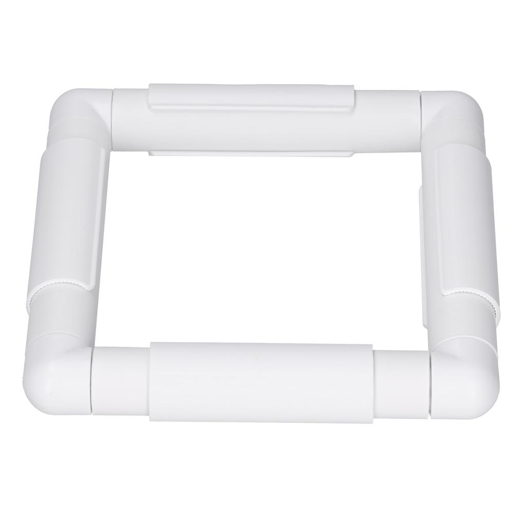4pcs Embroidery Frame Durable Light Slick Compact White DIY Sewing Tools for Home Use