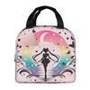 Custom Sailors Anime Moons Insulated Lunch Tote Bag for Women Men Bishoujo Resuable Thermal Cooler Bento Box School