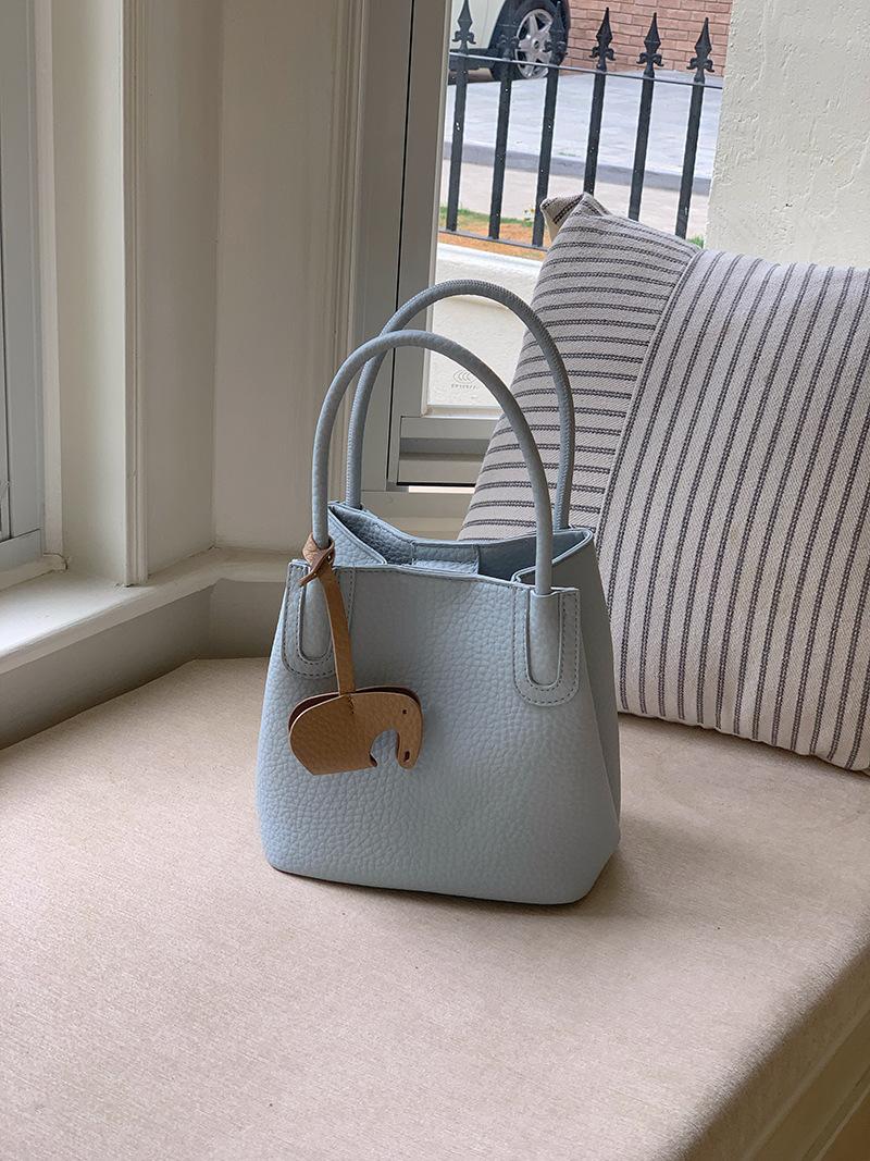 Bag Women s New Versatile Crossbody Bucket Bag Fashionable Hand-held Vegetable Basket Bag