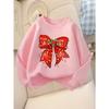 European Sizes Girls' Fashion Round Neck Sweatshirt