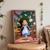 Disney Alice In Wonderland Digital Oil Painting Art Painting Handmade Diy Home Decorations