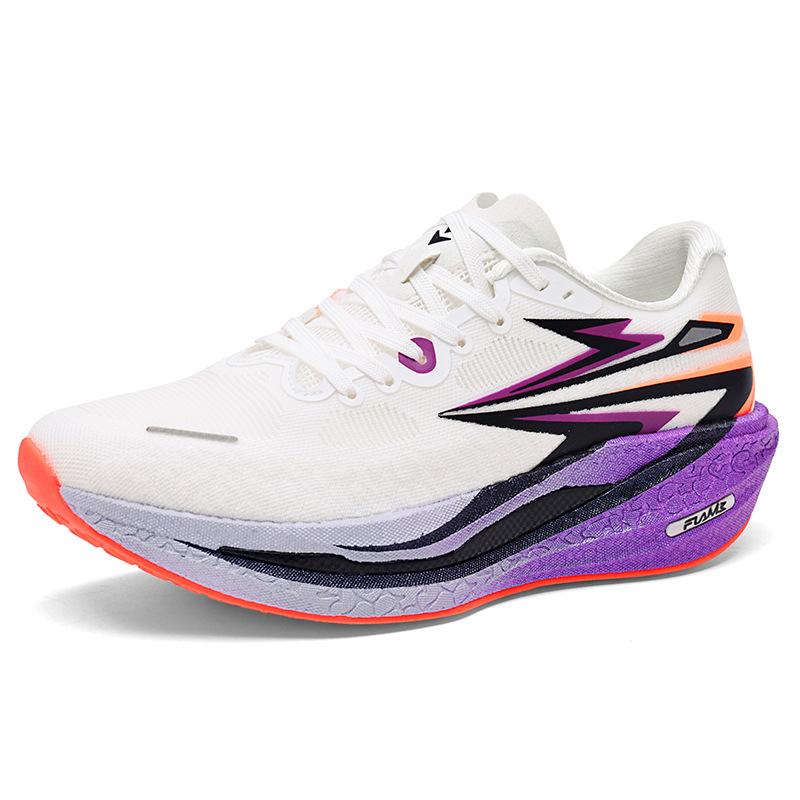 

2025 new red rabbit running shoes, men s and women s flying carbon board shock absorption running sports shoes, flying power casual body test shoes li 34