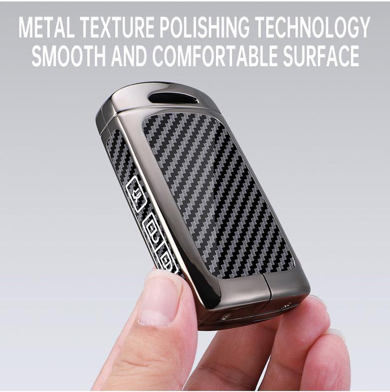 Mazda Car Key Case for Mazda 3, CX4, CX5, CX30, CX50 - Full Coverage Protective Shell for Men & Women