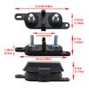 Automotive Circuit Breaker Box Shockproof Housing Tool Free Car Fuses Box Upgrades Suitable for Car Bike Modifications