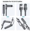 CYCLI-2KS Pro Starlink Krytky na konce kabelů Ethernetový kabel Vodotěsný Silikonový Ochranný Kryt Pro Kryt na uložení Starlink kabelu