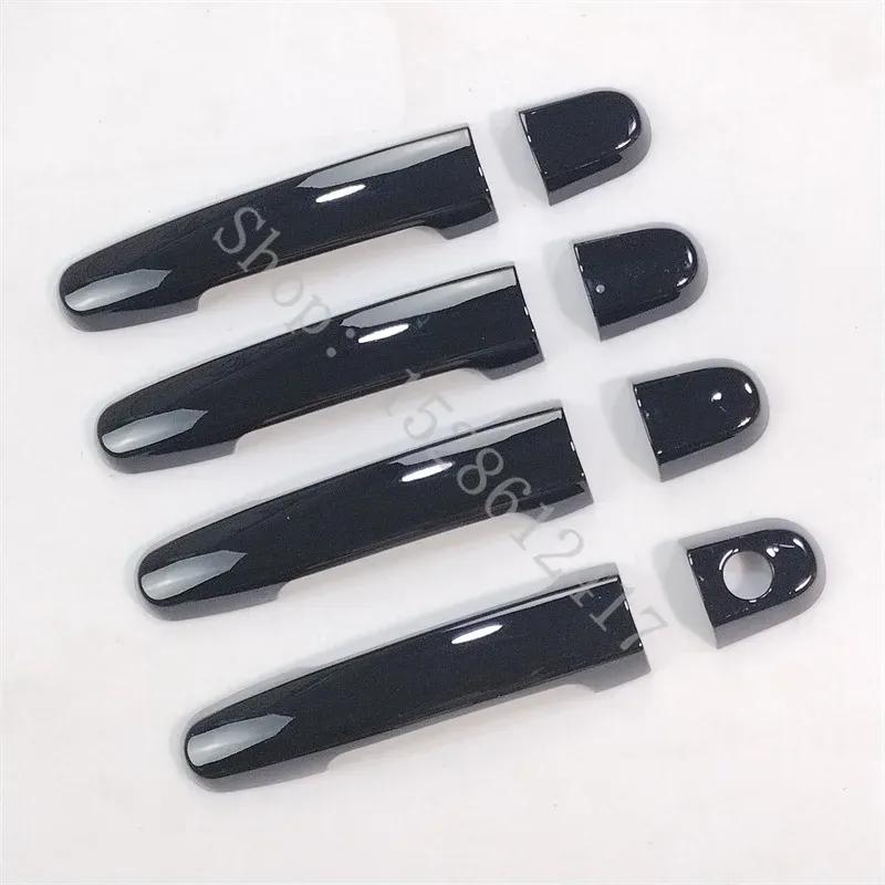 For Toyota Corolla 2004 2005 2006-2013 Glossy Black ABS Door Handle Cover Car Door Handle Protector Trim Car Accessories