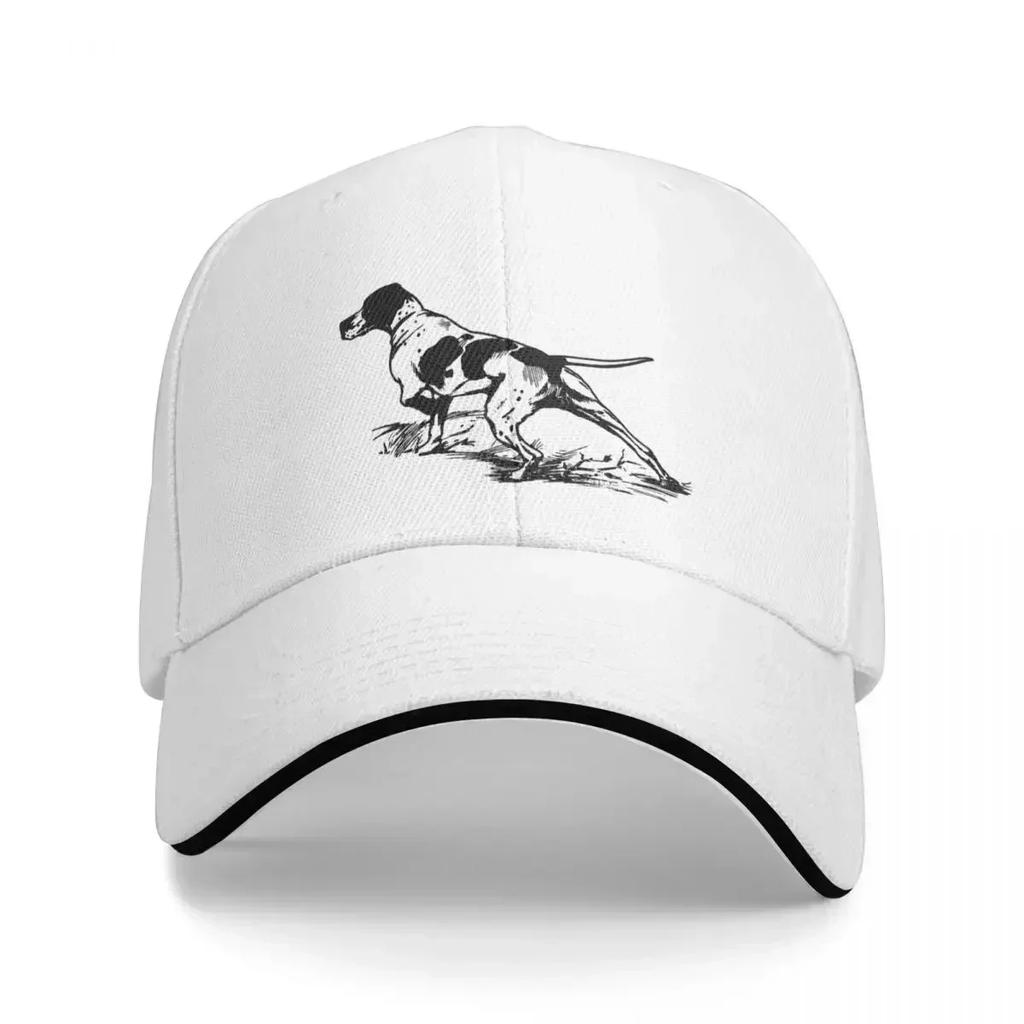 Pointer Breed Cap Baseball Cap Golf wear Men golf wear Women's All Seasons Streetwear for Sun Protection