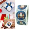 Pack Sticker Christmas Holiday Gift Decorating Gift 1 Roll 500 Posts Christmas