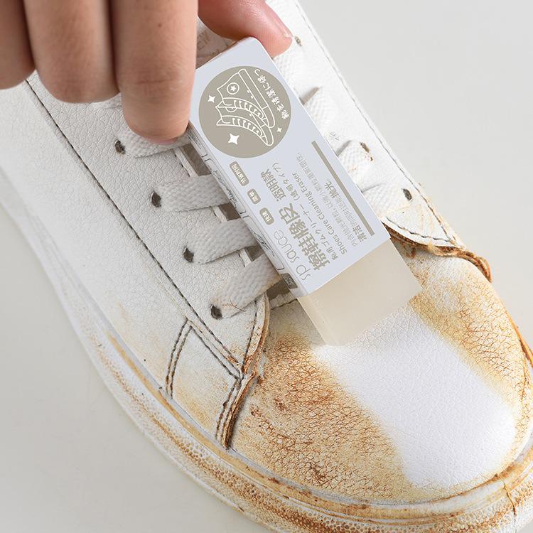 

Suede & Nubuck Shoe Eraser - Raw Rubber Cleaner for Sneakers and White Shoes 7 x 1.5 x 2.5 cm розовый