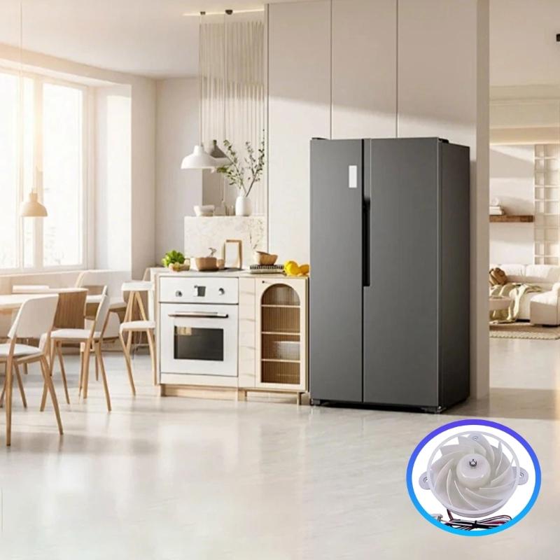 Easy Quick Installation Replacement Fan for Refrigerator Freezer DC12V for Simple DIY Repair