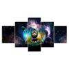 Spiritual Awakening Meditation Canvas 5 Piece Five Panel Wall Print Modern Art Poster Picture Home Decor Gift For Him Her