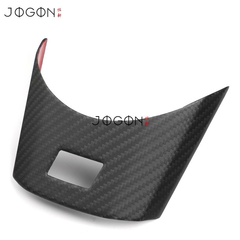 Real Dry Carbon Fiber Car Interior Steering Wheel Lower Molding Cover Trim Accessories For Toyota GR Corolla  2024 2025