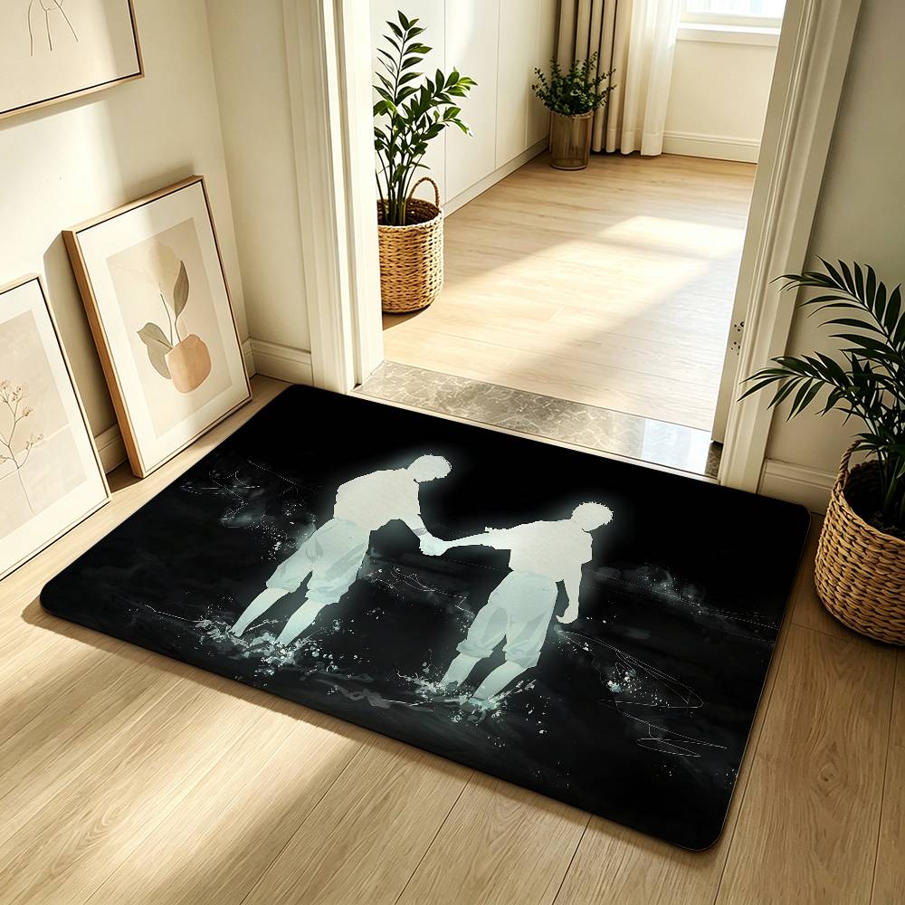 Anime T-the Summer Hikaru Died Carpet Bathroom Anti-slip Mat Door Mat Home Decoration Mat Entrance Door Mat Scratch-resistant