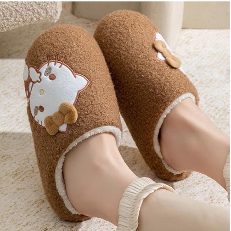 Hello Kitty Side Brown Slippers 230mm H103132 5200₽