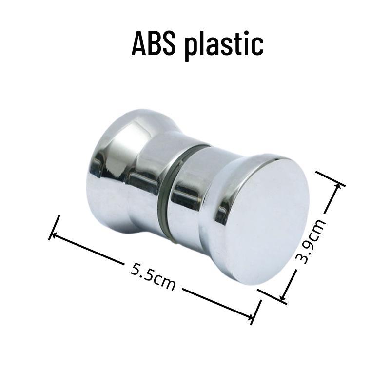 In-Stock Aluminum Alloy Single Hole Small Handle for Bathroom Glass and Sliding Doors