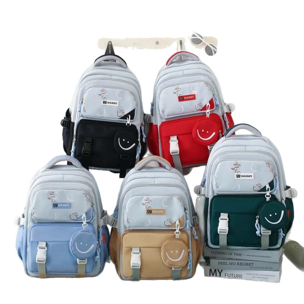 Schoolbag1011 new Mori series simple and fashionable high-value versatile large-capacity backpack for junior and high school students