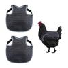 Pack of 2 Waterproof Poultry Garments Durable Cloth for Hens External Defense and Convenience